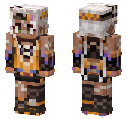 Iansan Genshin Minecraft skin