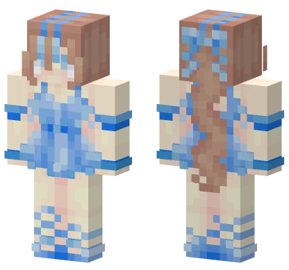 Ice Ballerina Minecraft skin