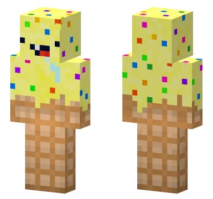 Ice Cream Skin Minecraft skin