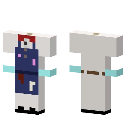 Ice Cream Worker Minecraft skin