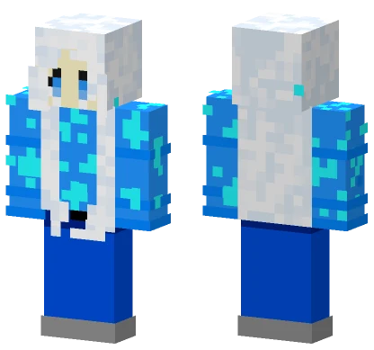 Ice Elemental Skin Minecraft skin