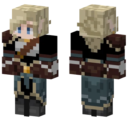 Ice Huntress Minecraft skin