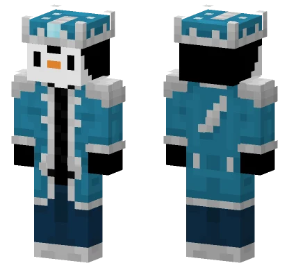 Ice King Pengu Minecraft skin