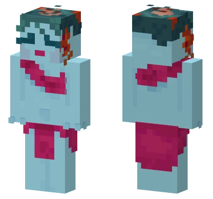 Ice Mage Robes Minecraft skin