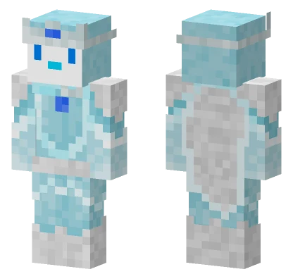 Ice Penguin King Minecraft skin