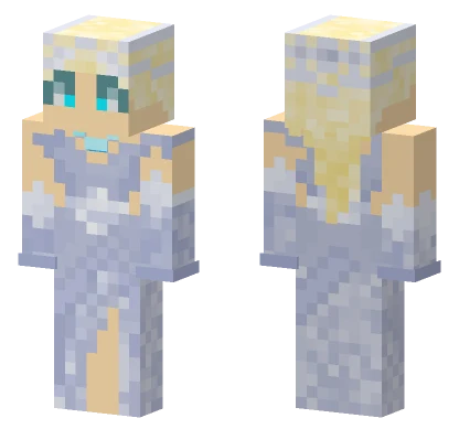 Ice Queen Minecraft skin