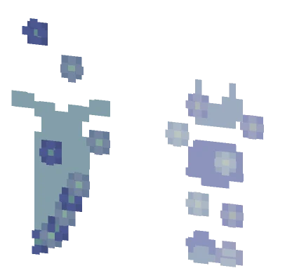 Icey Flowers Raffle Minecraft skin