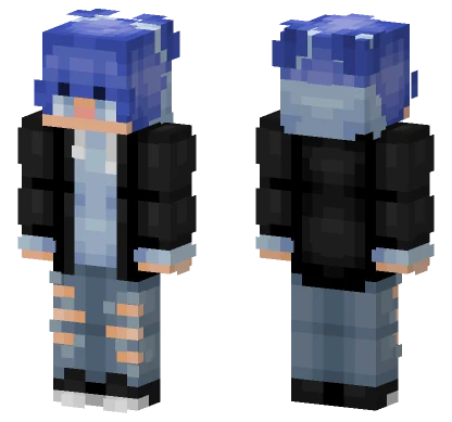 Icicle Spear Boy Version Fix Minecraft skin