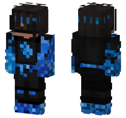 Icy Flame Frags Minecraft skin