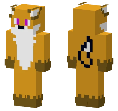 Icy Neon Titan Minecraft skin