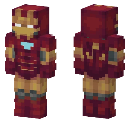 Igbld Iron Man Suit Minecraft skin