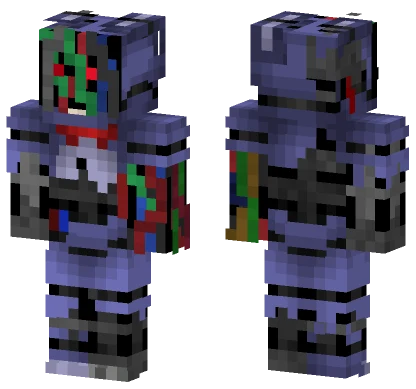 Ignited Bonnie Fanmade Minecraft skin