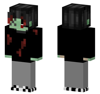 Iidax Zombie Minecraft skin