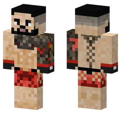 Ilia El Matador Topuria Minecraft skin
