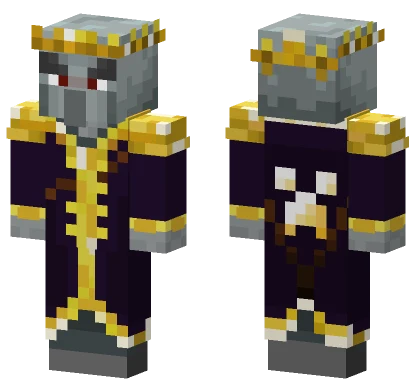 Illager King Minecraft skin