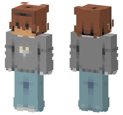 Illuminated Love Boy Minecraft skin