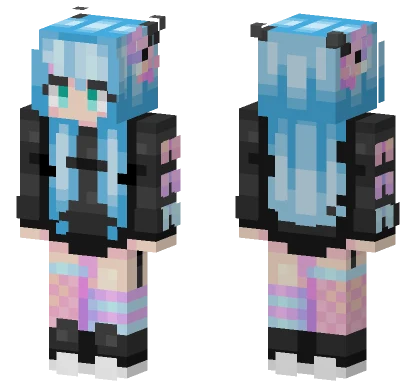 Ilomilo Hair Edit Minecraft skin