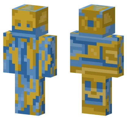 Im Da Splat Man Minecraft skin