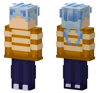 I'm Late For Class Minecraft skin