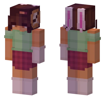 I'm Late Late Late Minecraft skin