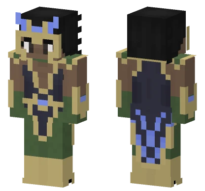 Imani Dragon Forged Minecraft skin