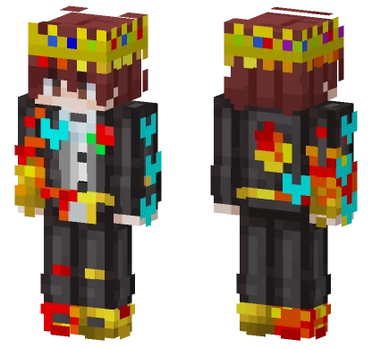 Immortal Demon Slushly Minecraft skin