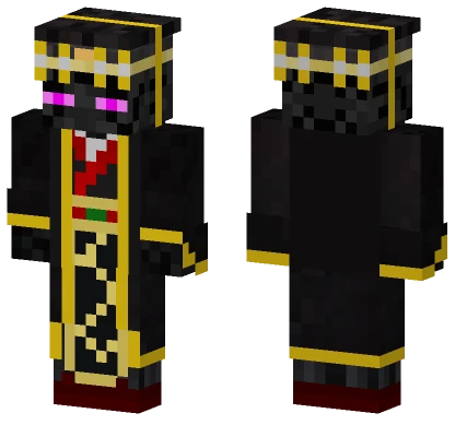 Imperial Chinese Emperor Enderman Minecraft skin