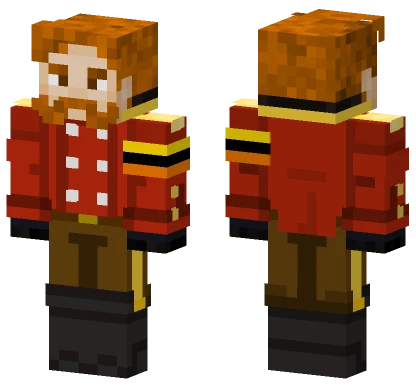 Imperial Ginger Minecraft skin