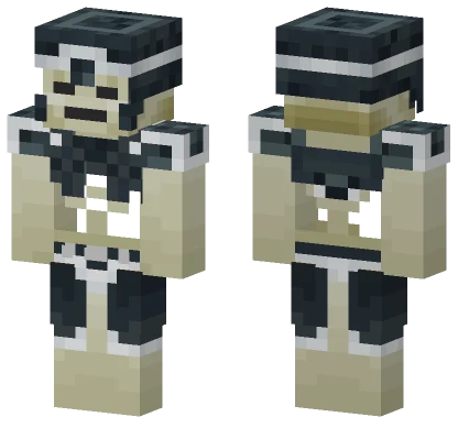 Imperial Skeleton Knight Minecraft skin