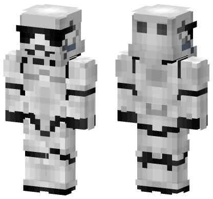 Imperial Stormtrooper Minecraft skin