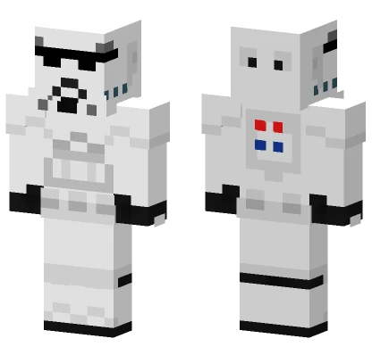 Imperial Stormtrooper Redesign Minecraft skin