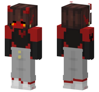 Impressive Demon Minecraft skin