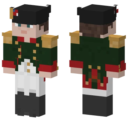 Improved Napoleon Minecraft skin