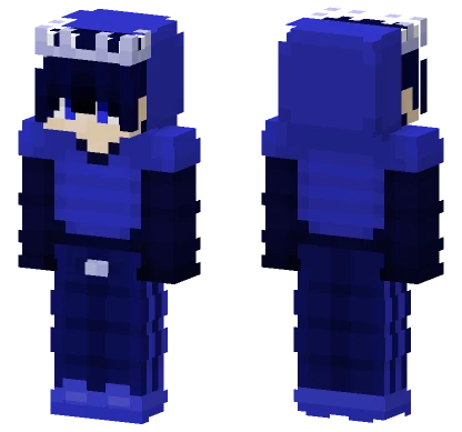 In The Blue Minecraft skin