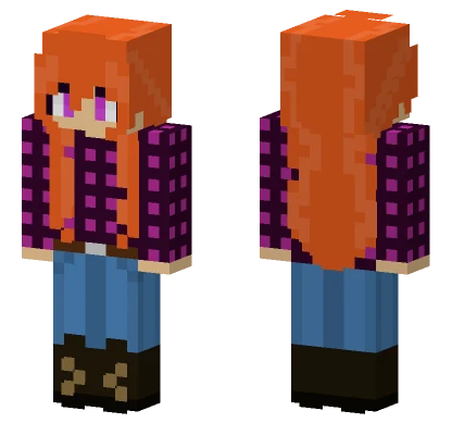 In The Carrot Patch Minecraft skin