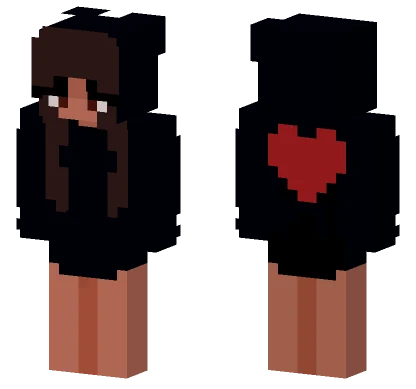 In The Flames Minecraft skin