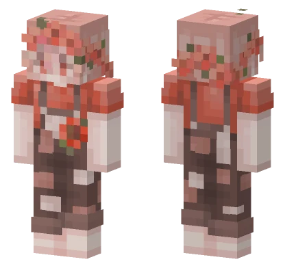 In The Poppy Field Minecraft skin