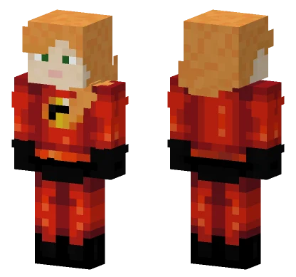 Incredible Hero Suit Minecraft skin