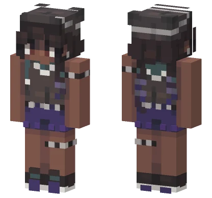 Indigo Boy Minecraft skin