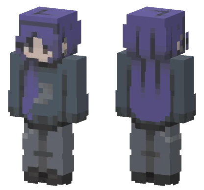 Indigo Skin Minecraft skin