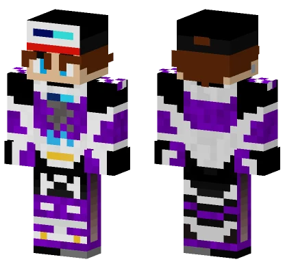 Indy Fioltetowe Minecraft skin