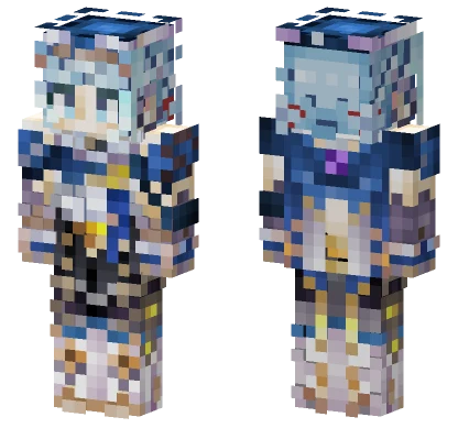 Ineffable Genshin Impact Minecraft skin