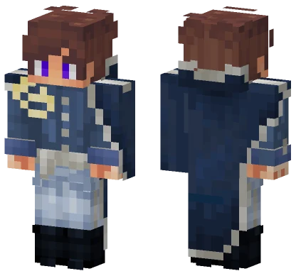 Infamousjj Blue Hoodie Minecraft skin