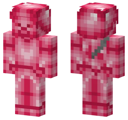 Infected Rose Steve Stage 2 Minecraft skin