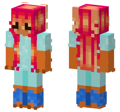 Infected Subject Star Minecraft skin