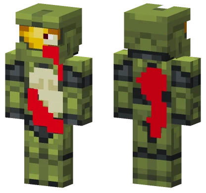 Injured Chief Minecraft skin