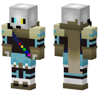 Ink Sans New Minecraft skin