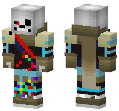 Ink Sans Phase 3 Minecraft skin