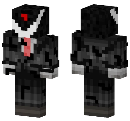 Ink Slenderman Minecraft skin
