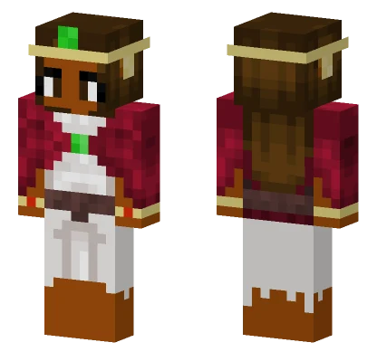 Inka Mujer Minecraft skin
